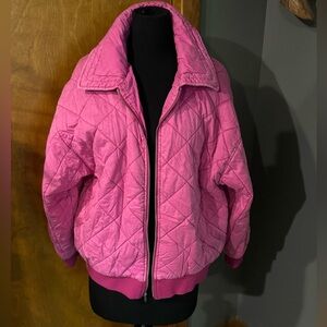 Quilted Puffer/Bomber Jacket.
